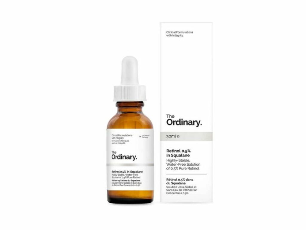 Retinol trị mụn The Ordinary Retinol In Squalane đồng thời chống lão hóa