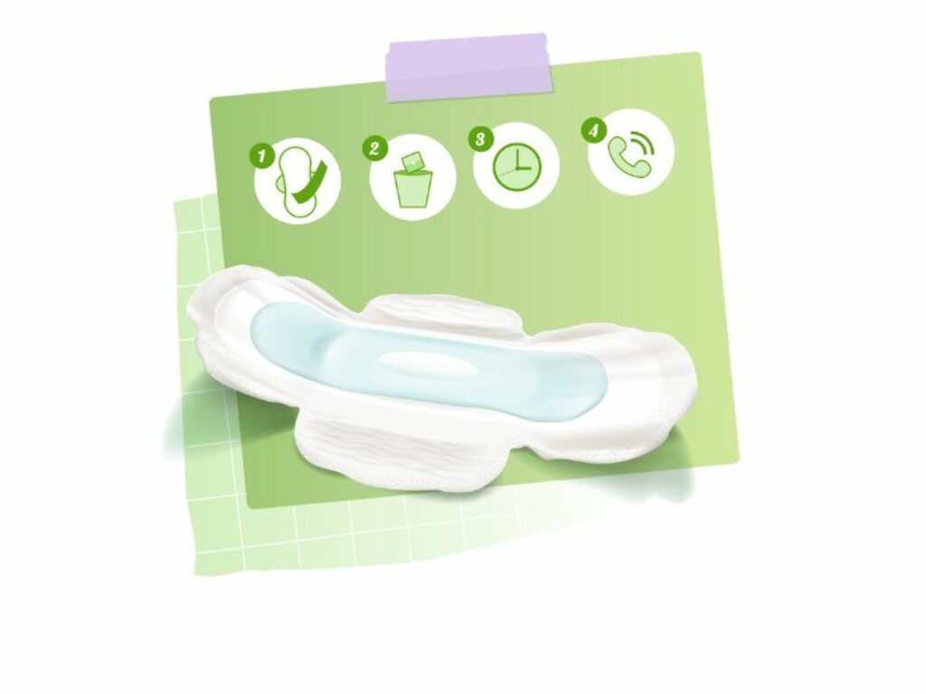 Sử dụng băng vệ sinh đúng cách để bảo vệ sức khỏe