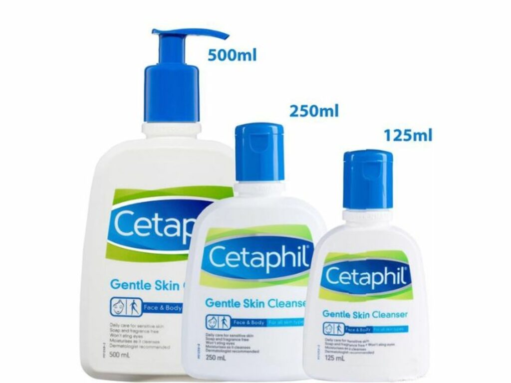 Sữa rửa mặt của Cetaphil