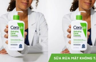 Sữa rửa mặt không tạo bọt
