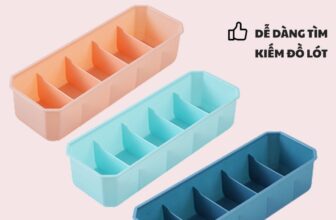 Hộp đựng đồ lót tất Enoda chia ngăn