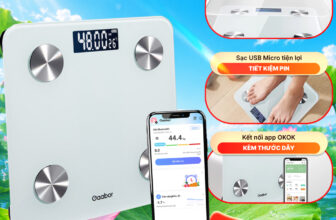 Cân điện tử thông minh Gaabor GWS-M02A kết nối app