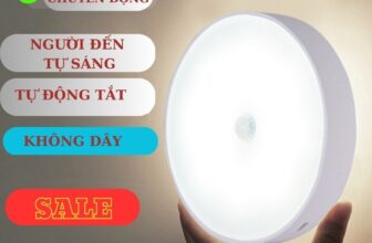 Đèn cảm ứng LED không dây dán tủ quần áo