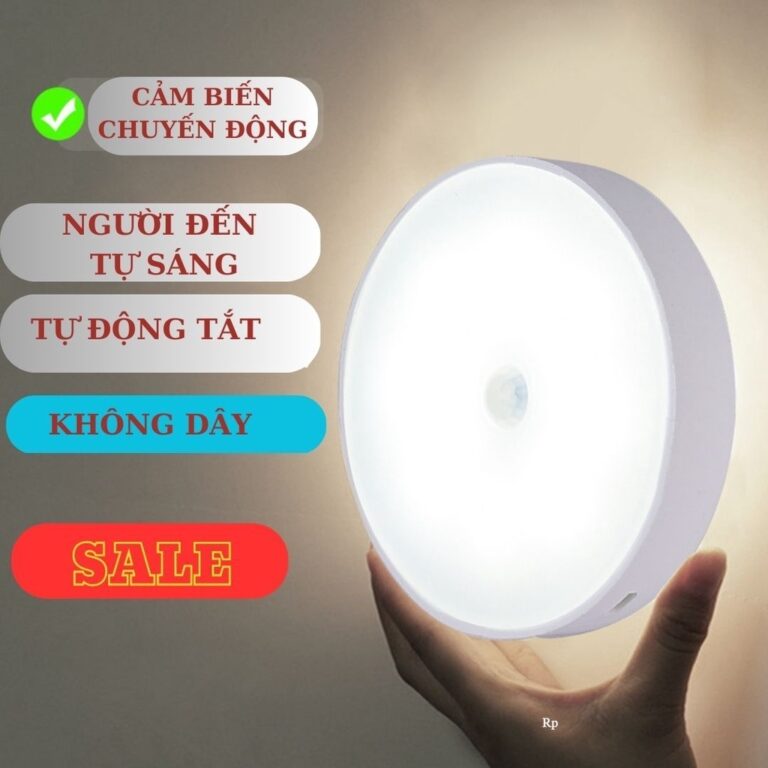 Mở tủ tối còn mò đường? Đèn cảm ứng LED dán tủ