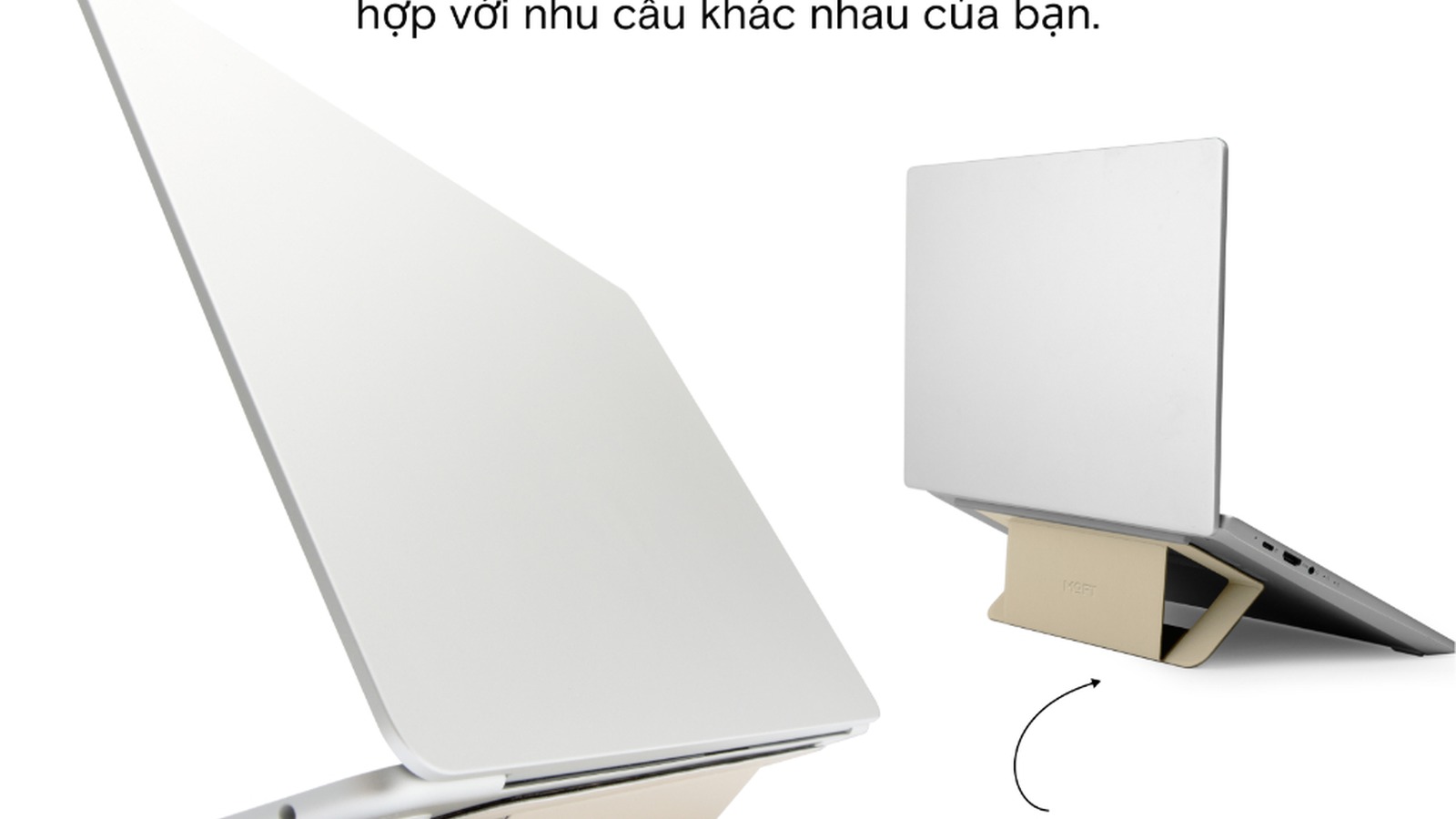 MOFT Airflow hai góc 15 độ và 25 độ theo ảnh listing shop chính hãng