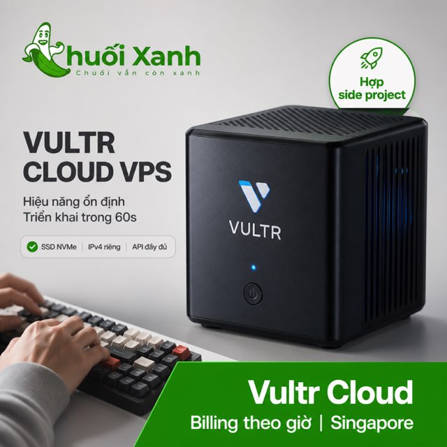 Vultr cloud VPS cho developer