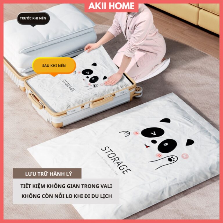 Tủ đồ chật hết chỗ? Túi hút chân không Anrora