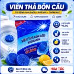 Túi mười viên thả bồn cầu khử mùi