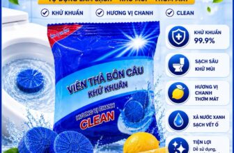 Túi mười viên thả bồn cầu khử mùi