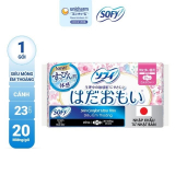 Băng vệ sinh siêu mềm mại Sofy Skin Comfort 23cm có cánh [gói 20 miếng]