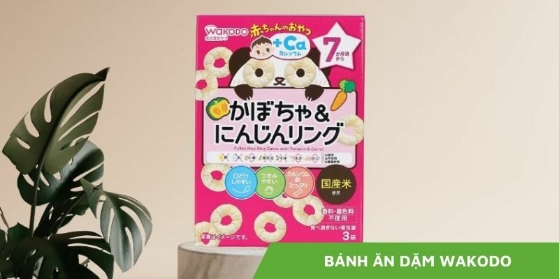 Bánh ăn dặm Wakodo Nhật Bản bí quyết ăn dặm ngon miệng cho bé yêu