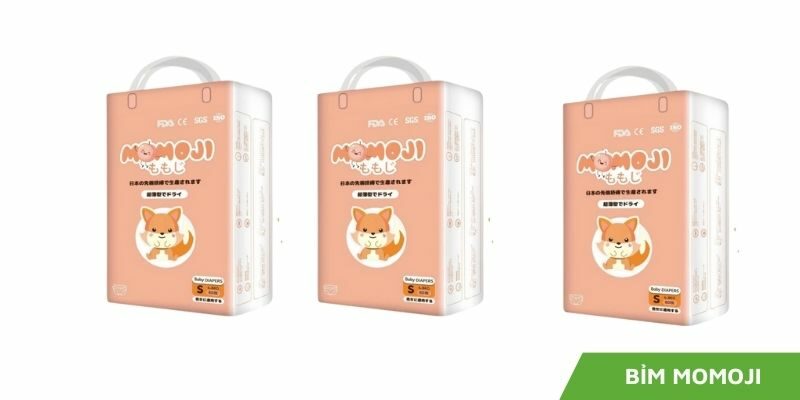 Review Tã Bỉm Momoji – Bí mật giữ bé luôn khô thoáng và dễ chịu