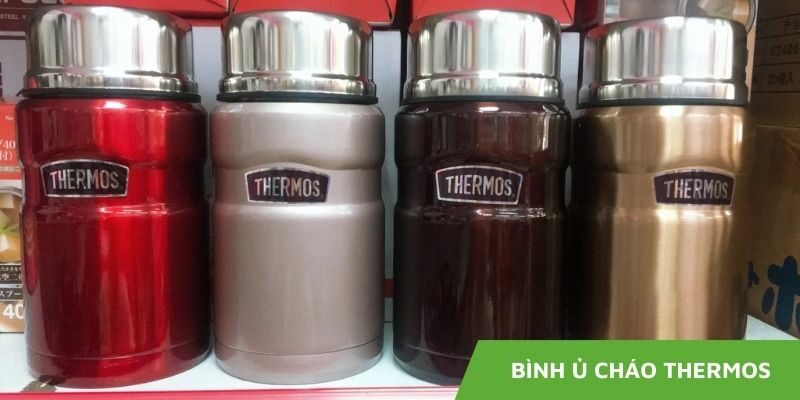 Bình ủ cháo Thermos – Bí quyết giữ cháo nóng lâu cho bé
