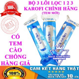 Bộ 3 Lõi lọc nước Karofi