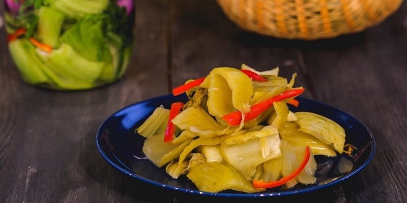 Cách làm Dưa Cải Muối vàng giòn đẹp để được lâu