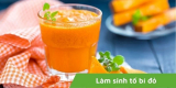 Cách làm sinh tố bí đỏ bổ sung dinh dưỡng cho cả gia đình
