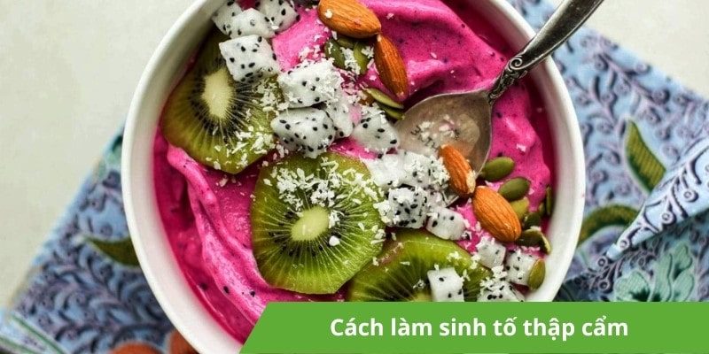 Hướng dẫn cách làm sinh tố thập cẩm thơm ngon hấp dẫn