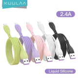 Cáp sạc KUULAA sạc nhanh và truyền dữ liệu với cổng lightning phối màu macaron cho iPhone