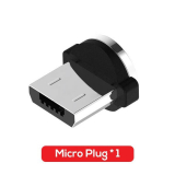 Cáp sạc từ tính TOPK AM59 iPhone Micro USB Type C Vỏ Kim Loại Bện Nylon Chất Lượng Cao