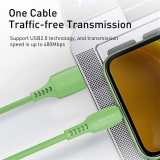 Dây Cáp Sạc Baseus 2.4A Chuyên Dụng Nhiều Màu Tùy Chọn Kích Thước 1.2m Dành Cho Điện Thoại iphone X