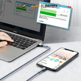 Dây sạc iPhone chính hãng Remax 124i hỗ trợ sạc nhanh 12w, Cáp Lightning cho iPhone 5 đến 12 pro max – Phúc Phụ Kiện