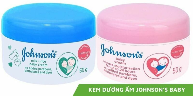[Review] Top 4 kem dưỡng ẩm Johnson’s Baby: Nên mua loại nào tốt nhất?
