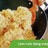 Xay thịt bằng máy xay sinh tố nhanh chóng, đơn giản