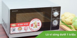 Top 3 lò vi sóng dưới 1 triệu đang thịnh hành hiện nay