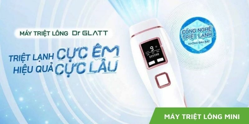 Máy triệt lông mini – Lựa chọn tối ưu để triệt lông hiệu quả tại nhà