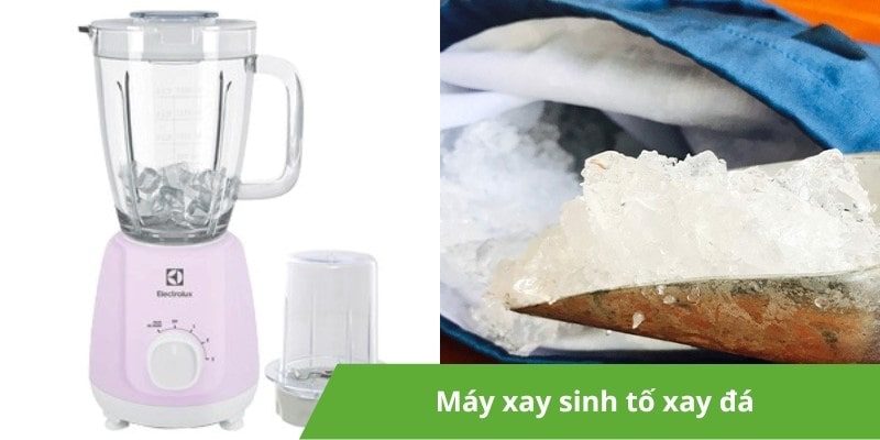 Máy xay sinh tố xay đá được không? Lưu ý khi dùng máy xay sinh tố xay đá