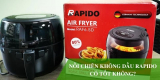 [Góc review] Nồi chiên không dầu Rapido có tốt không?