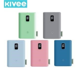 Pin Sạc Dự Phòng KIVEE PF23P 10000mAh Macaron Tích Hợp 4 Cổng Sạc + Đèn LED Hiển Thị Nguồn Cho iPhone Huawei Samsung