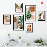Set bộ 6 tranh trang trí hiện đại – khung composite