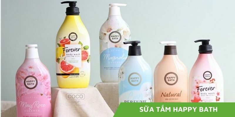 [Review] Top 5 loại sữa tắm Happy Bath tốt nhất cho làn da của bạn