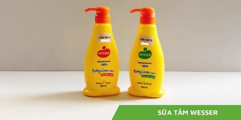 [Mách Mẹ] Bí Quyết Chọn Sữa Tắm An Toàn Cho Bé: Review Sữa Tắm Wesser