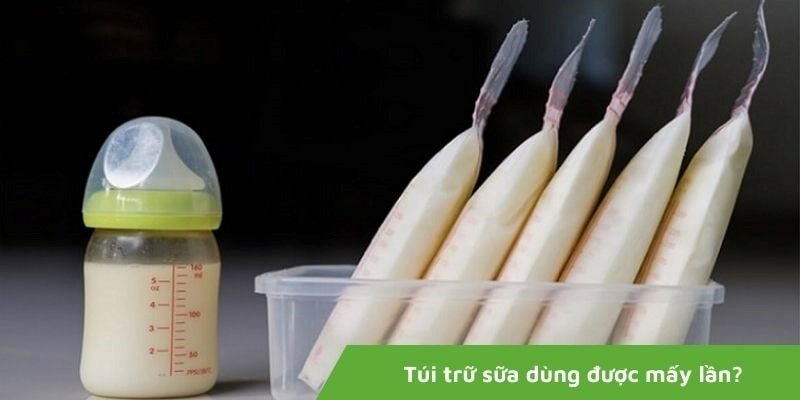 Túi trữ sữa dùng được mấy lần? Có phải rửa túi trữ sữa trước khi dùng không?