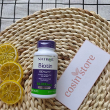 Viên Uống Hỗ Trợ Mọc Tóc Natrol Biotin 10000 Mcg 100 Viên Của Mỹ