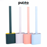 Cọ vệ sinh bồn cầu, nhà tắm Pulito chính hãng, chất liệusilicon vệ sinh tiện lợi (PT-CVS)-PulitoVN