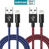 Dây Cáp Sạc Dữ Liệu Usb SUNTAIHO Cho iPhone 12 Pro Max 12 mini Iphone 11 Pro Xs Max Xr X 7 8 6 Plus 6s 5s Se Ipad 2.4a