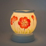 Đèn xông tinh dầu gốm sứ thấu quang thương hiệu HEIWA đuổi muỗi,thơm phòng