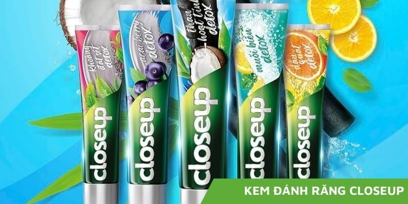 Top 5 Kem Đánh Răng Closeup Bán Chạy Nhất Hiện Nay