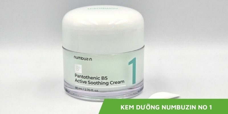 Review kem dưỡng Numbuzin No 1 cấp ẩm và phục hồi da