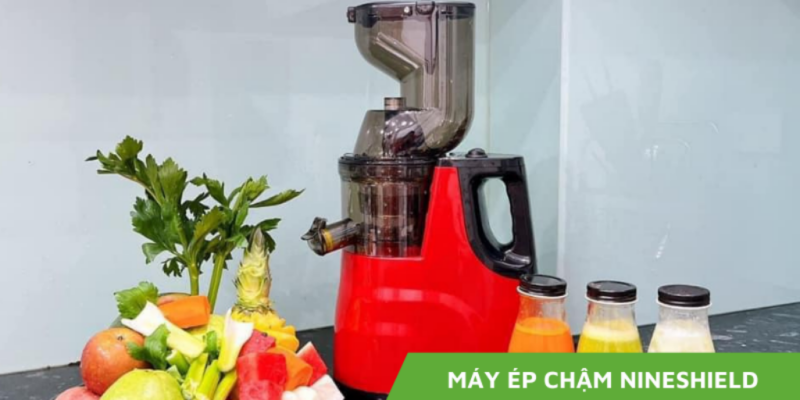 Máy ép chậm Nineshield có tốt không? Mua chính hãng ở đâu?