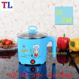 Nồi lẩu mini nấu mì – nồi lẩu đa năng (18 cm)