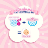 Tã/bỉm dán Merries size NB – 90 miếng (Cho bé dưới 5kg)